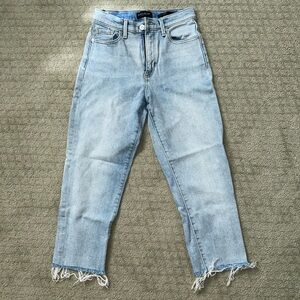 Banana Republic Hi-Rise cropped skinny jeans